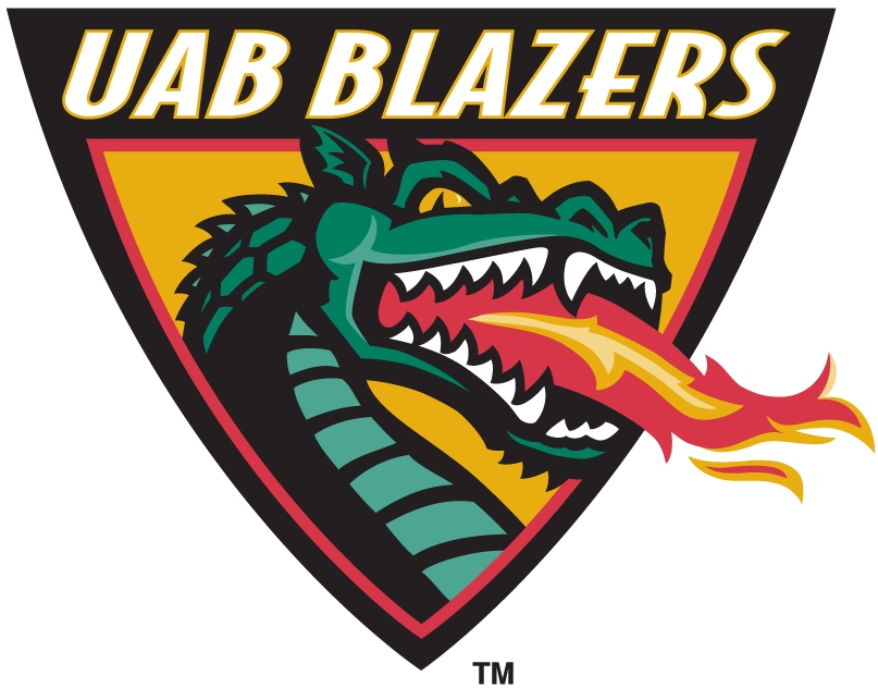 UAB Blazers 1996-Pres Primary Logo DIY iron on transfer (heat transfer)
